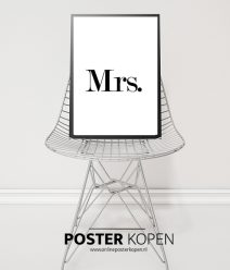 Tekst Poster l MRS.poster l Online Poster Kopen l Text Poster