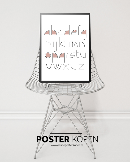alfabet-poster-kinderkamer-poster-hippe poster-onlineposter-kopen
