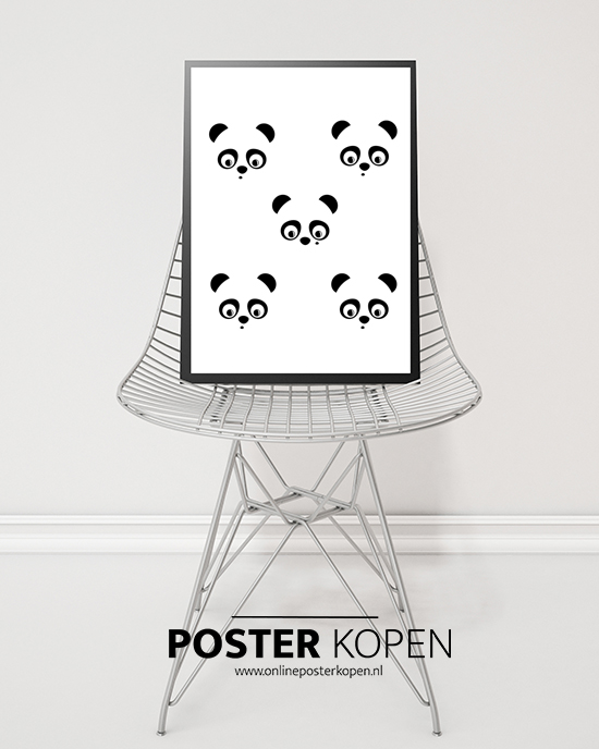 panda-poster-kinderkamer-poster-blauw-onlineposter-kopen