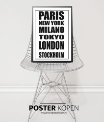 Steden Posters l grootste collectie l Online Poster Kopen