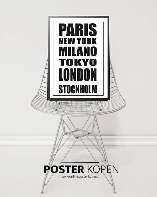 Steden Posters l grootste collectie l Online Poster Kopen