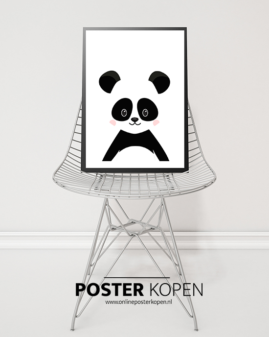 Poster-zwart-wit-beer-onlineposterkopen
