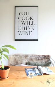 You-cook- I will drink wine-onlineposterkopen