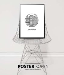 Amsterdam Steden poster -premium kwaliteit - onlineposter kopen