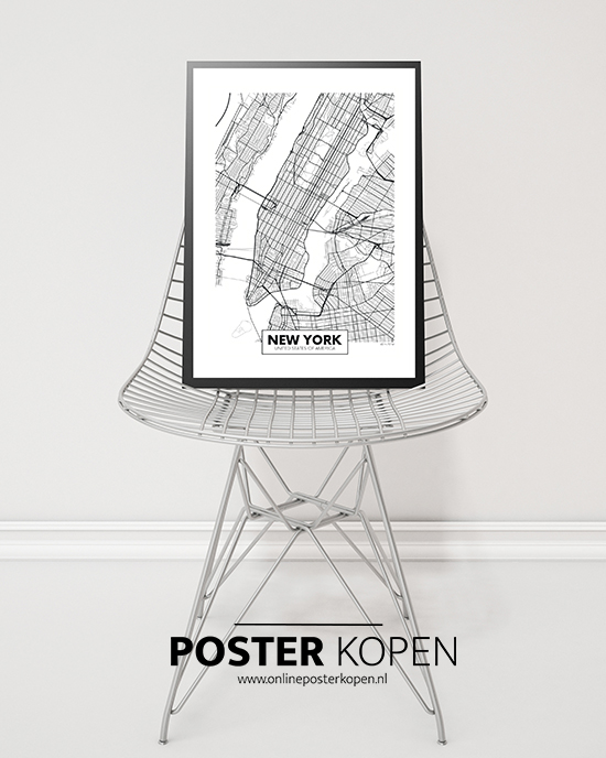 New York Steden poster -premium kwaliteit - onlineposter kopen