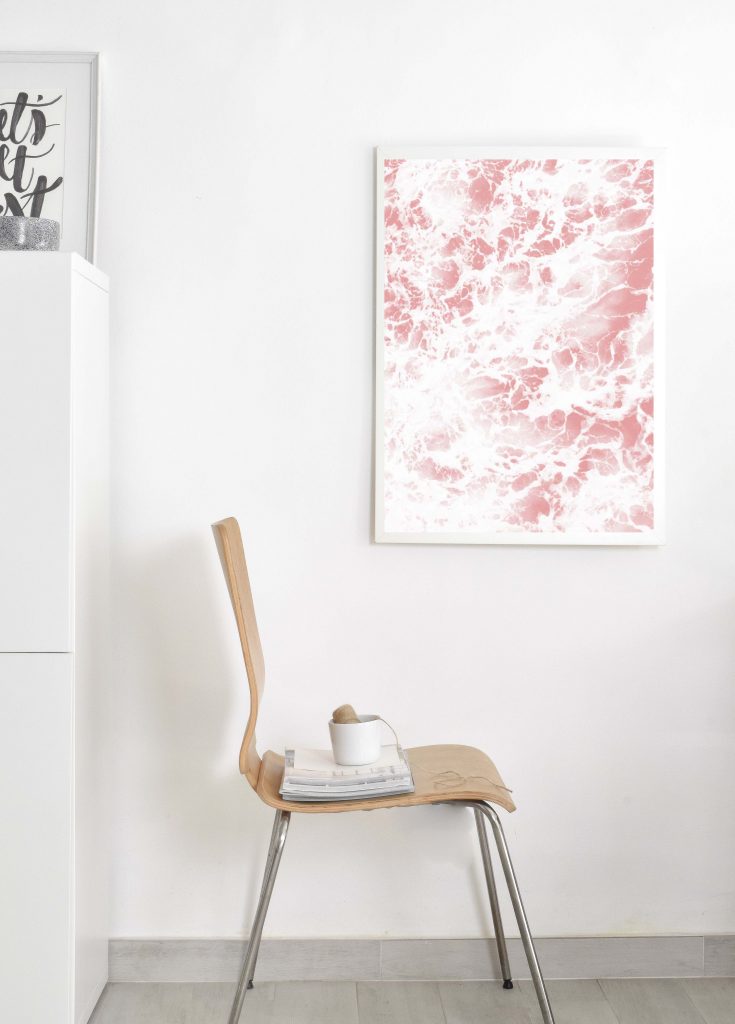 roze in je interieur- onlineposterkopen