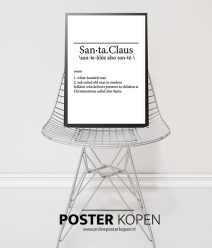 santa claus-download posterkerst-quote-poster