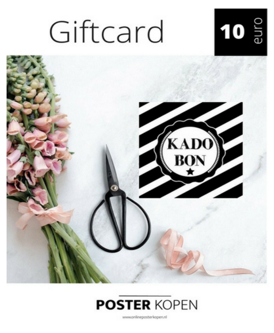 giftcard 10 euro-onlineposterkopen