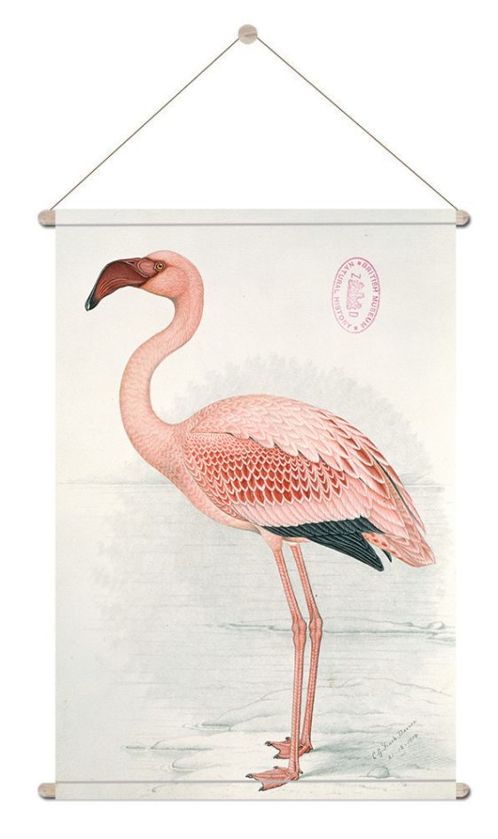 flamingo-textielposter2-onlineposterkopen