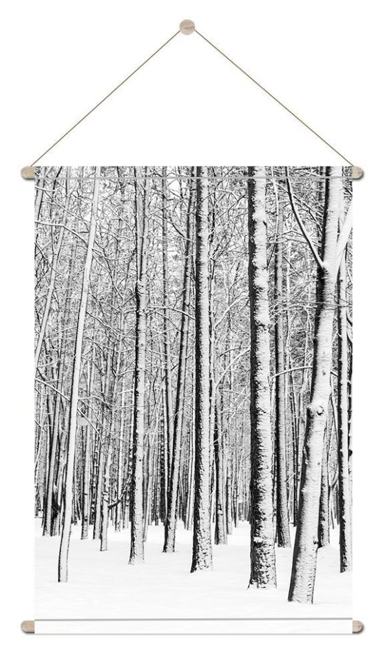 winterlandschap-textielposter-onlineposterkopen