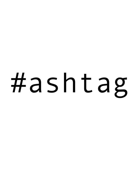hashtag-poster