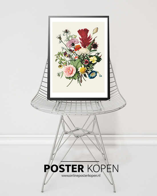 bloemen boekt poster-rijksmuseum- onlineposterkopen