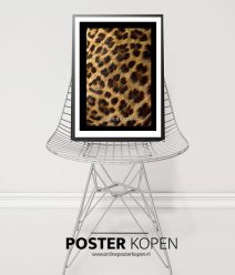 leopard poster - fashion poster - online poster kopen