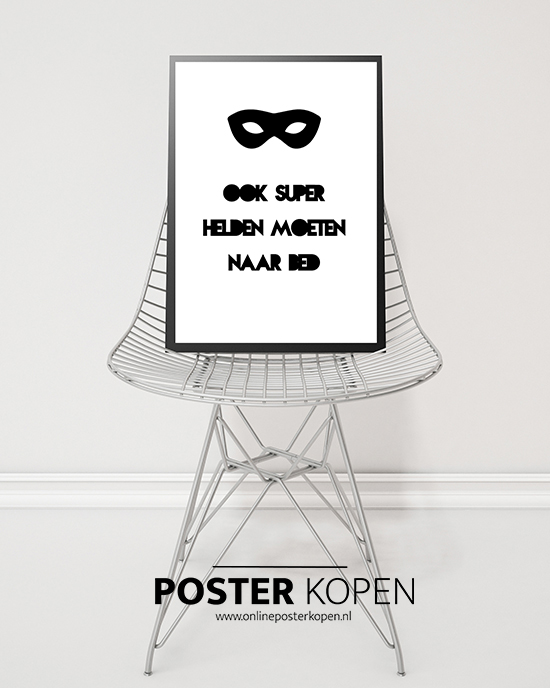 batman poster- posters kinderkamer - zwart wit posters - kinderposters