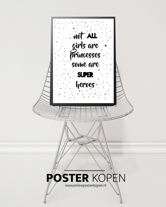 posters kinderkamer - zwart wit posters - kinderposters