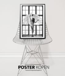 Scandinavische poster - zwart wit poster - Online Poster Kopen
