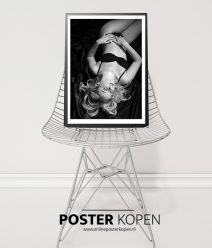 fashion-poster- meidenposter-zwart wit fotografie