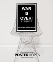 War is over poster- John lennon - Yoko Ono