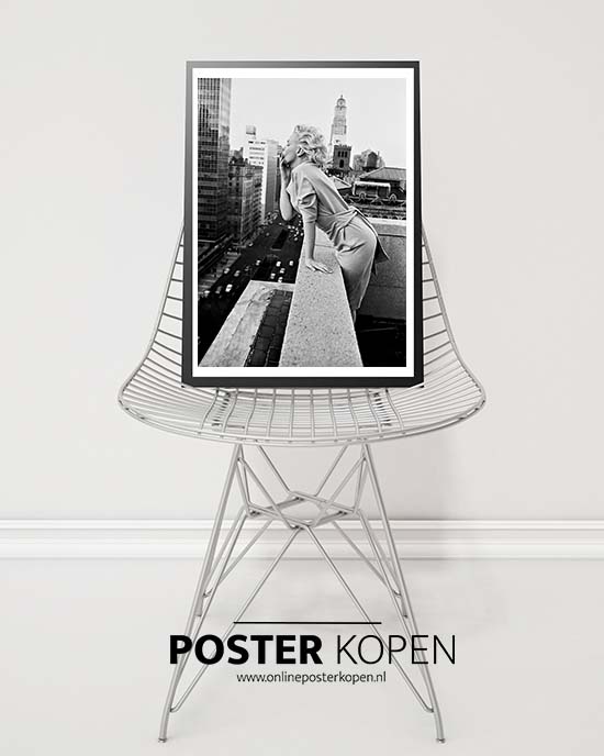 marilyn-monroe poster-fashion poster-zwart wit poster
